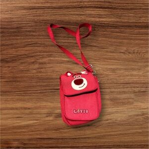 Red Lotso Crossbody Bag